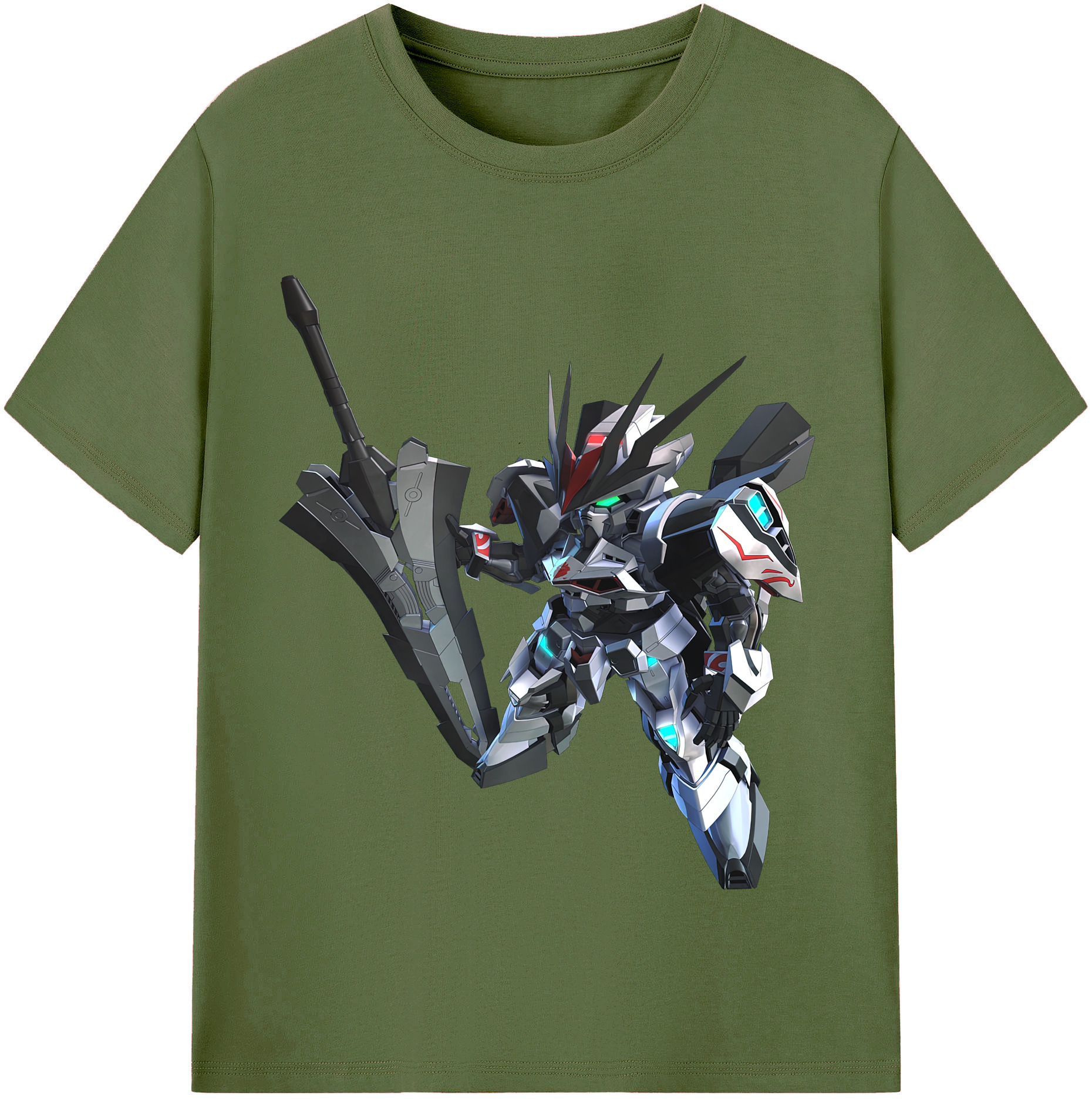 （画像用） 機動戦士ガンダム Mobile Suit Gundam 綿100％半袖Tシャツ（フロントプリント）